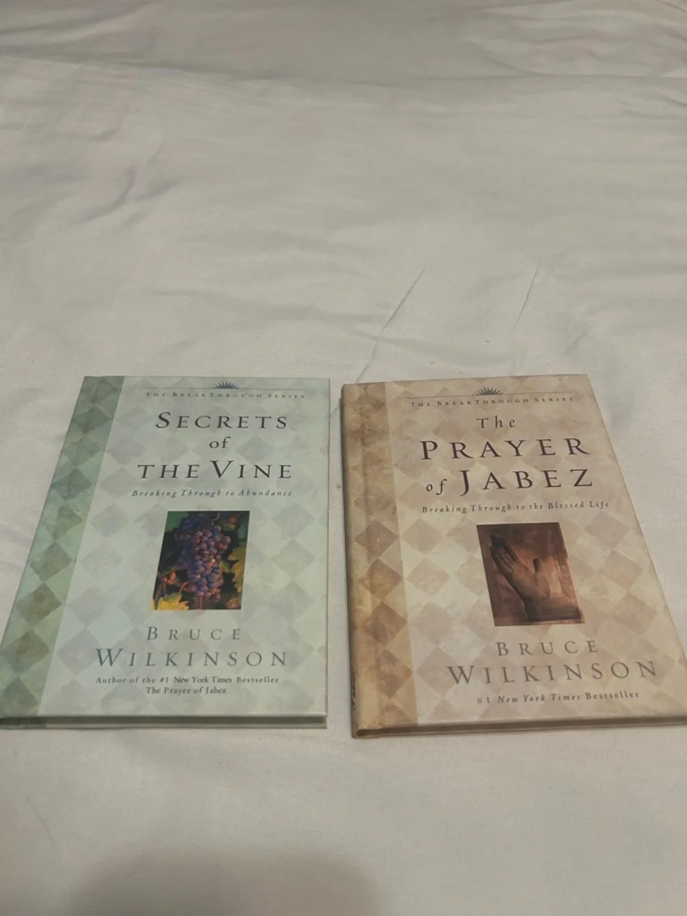 💲5️⃣,7️⃣&🔟Sale Prayer of Jabez, Secrets of Vine book lot Bruce Wilkinson
